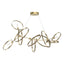 Hubbardton Forge 2016 Modern Brass Soft Gold Standard Celesse Pendant