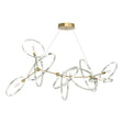 Hubbardton Forge 2016 Modern Brass Sterling Standard Celesse Pendant