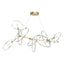 Hubbardton Forge 2016 Modern Brass Sterling Standard Celesse Pendant