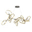 Hubbardton Forge 2016 Dark Smoke Modern Brass Standard Celesse Pendant