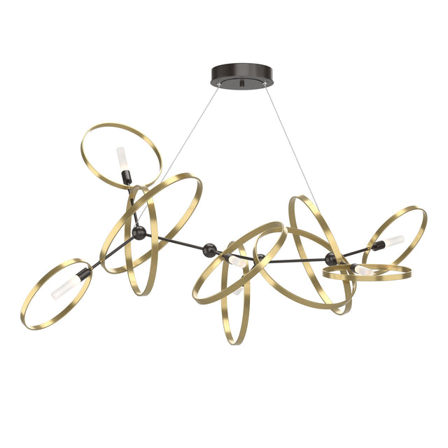 Hubbardton Forge 2016 Oil Rubbed Bronze Modern Brass Standard Celesse Pendant
