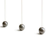 Hubbardton Forge 2020 Dark Smoke Opal Glass (GG) Standard Abacus 6-Light Ceiling-to-Floor LED Pendant