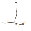 Hubbardton Forge 2020 Dark Smoke Opal Glass (GG) Slide Pendant