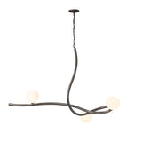 Hubbardton Forge 2020 Dark Smoke Opal Glass (GG) Slide Pendant