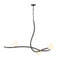 Hubbardton Forge 2020 Dark Smoke Opal Glass (GG) Slide Pendant