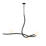 Hubbardton Forge 2020 Black Opal Glass (GG) Slide Pendant