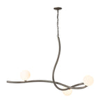 Hubbardton Forge 2020 Natural Iron Opal Glass (GG) Slide Pendant