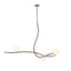 Hubbardton Forge 2020 Vintage Platinum Opal Glass (GG) Slide Pendant