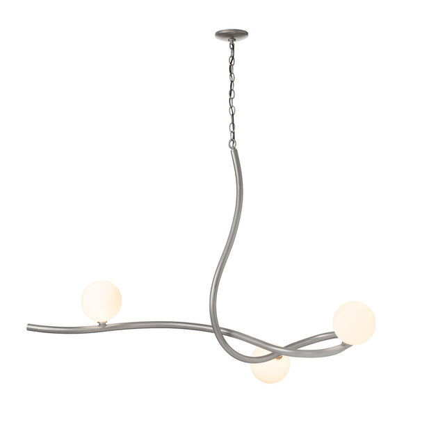 Hubbardton Forge 2020 Vintage Platinum Opal Glass (GG) Slide Pendant