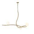 Hubbardton Forge 2020 Soft Gold Opal Glass (GG) Slide Pendant