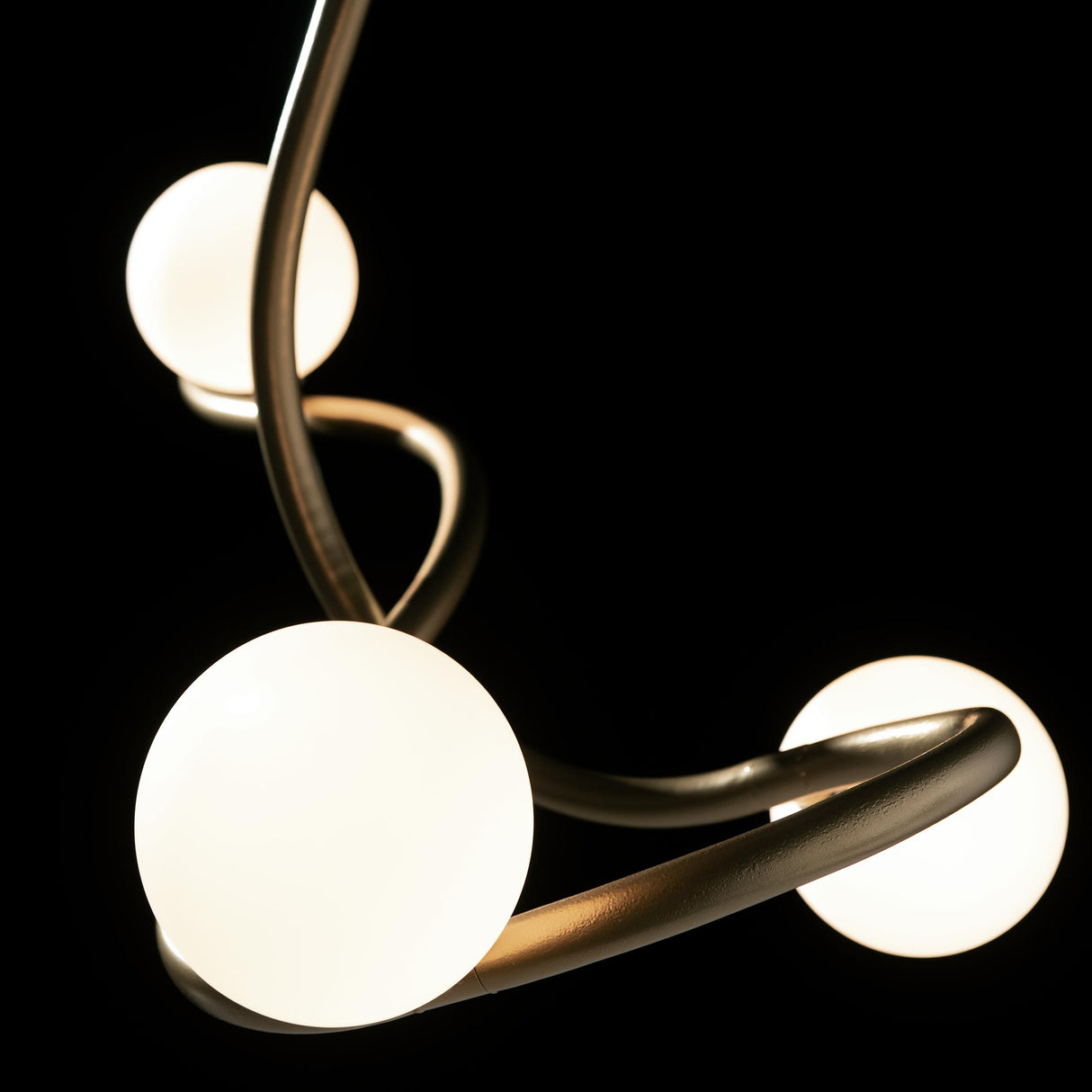 Hubbardton Forge 2020 Soft Gold Opal Glass (GG) Slide Pendant