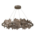 Hubbardton Forge 2020 Bronze Bronze Standard Hildene Circular LED Pendant