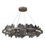Hubbardton Forge 2020 Bronze Black Standard Hildene Circular LED Pendant