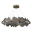 Hubbardton Forge 2020 Bronze Natural Iron Standard Hildene Circular LED Pendant