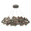 Hubbardton Forge 2020 Dark Smoke Bronze Standard Hildene Circular LED Pendant