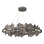 Hubbardton Forge 2020 Dark Smoke Dark Smoke Standard Hildene Circular LED Pendant