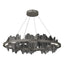 Hubbardton Forge 2020 Dark Smoke Black Standard Hildene Circular LED Pendant