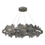 Hubbardton Forge 2020 Dark Smoke Natural Iron Standard Hildene Circular LED Pendant