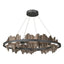 Hubbardton Forge 2020 Black Bronze Standard Hildene Circular LED Pendant