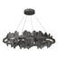 Hubbardton Forge 2020 Black Black Standard Hildene Circular LED Pendant