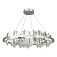 Hubbardton Forge 2020 Vintage Platinum Vintage Platinum Standard Hildene Circular LED Pendant