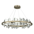 Hubbardton Forge 2020 Soft Gold Vintage Platinum Standard Hildene Circular LED Pendant