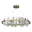 Hubbardton Forge 2020 Soft Gold Vintage Platinum Standard Hildene Circular LED Pendant