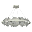 Hubbardton Forge 2020 Sterling Vintage Platinum Standard Hildene Circular LED Pendant
