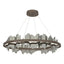 Hubbardton Forge 2020 Bronze Sterling Standard Hildene Circular LED Pendant