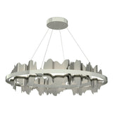 Hubbardton Forge 2020 Sterling Sterling Standard Hildene Circular LED Pendant