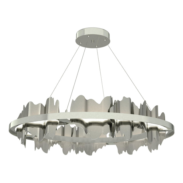 Hubbardton Forge 2020 Sterling Sterling Standard Hildene Circular LED Pendant