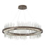 Hubbardton Forge 2020 Bronze Vintage Platinum Standard Gossamer Circular LED Pendant