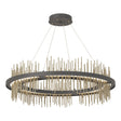 Hubbardton Forge 2020 Natural Iron Soft Gold Standard Gossamer Circular LED Pendant