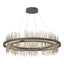 Hubbardton Forge 2020 Natural Iron Soft Gold Standard Gossamer Circular LED Pendant