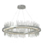 Hubbardton Forge 2020 Vintage Platinum Vintage Platinum Standard Gossamer Circular LED Pendant