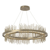 Hubbardton Forge 2020 Soft Gold Soft Gold Standard Gossamer Circular LED Pendant