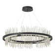 Hubbardton Forge 2020 Black Sterling Standard Gossamer Circular LED Pendant