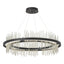 Hubbardton Forge 2020 Black Sterling Standard Gossamer Circular LED Pendant
