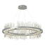 Hubbardton Forge 2020 Vintage Platinum Sterling Standard Gossamer Circular LED Pendant