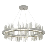 Hubbardton Forge 2020 Sterling Sterling Standard Gossamer Circular LED Pendant