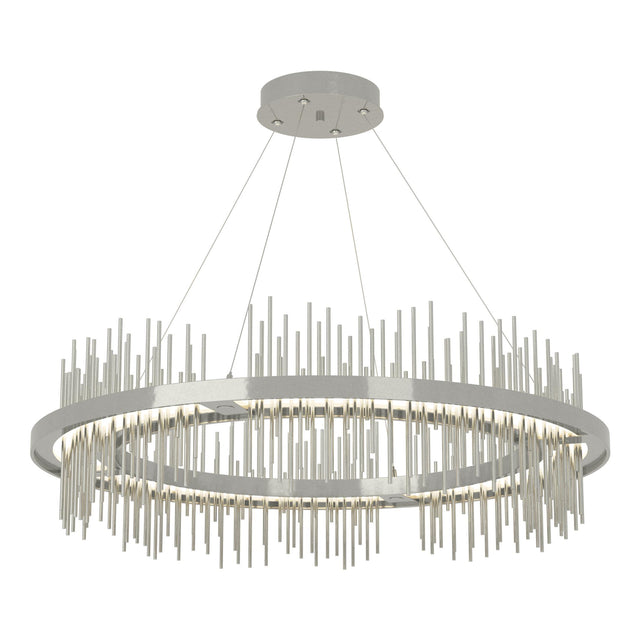 Hubbardton Forge 2020 Sterling Sterling Standard Gossamer Circular LED Pendant