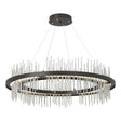 Hubbardton Forge 2020 Oil Rubbed Bronze Vintage Platinum Standard Gossamer Circular LED Pendant