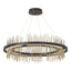 Hubbardton Forge 2020 Oil Rubbed Bronze Soft Gold Standard Gossamer Circular LED Pendant
