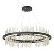 Hubbardton Forge 2020 Oil Rubbed Bronze Sterling Standard Gossamer Circular LED Pendant