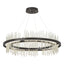 Hubbardton Forge 2020 Oil Rubbed Bronze Sterling Standard Gossamer Circular LED Pendant