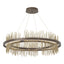 Hubbardton Forge 2020 Bronze Modern Brass Standard Gossamer Circular LED Pendant