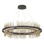 Hubbardton Forge 2020 Oil Rubbed Bronze Modern Brass Standard Gossamer Circular LED Pendant