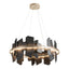 Hubbardton Forge 2021 Soft Gold Slate Standard Ardesia Circular LED Pendant