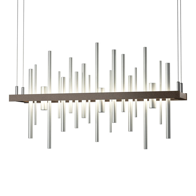 Hubbardton Forge 2015 Bronze Vintage Platinum Standard Cityscape LED Pendant