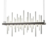 Hubbardton Forge 2015 Dark Smoke Vintage Platinum Standard Cityscape LED Pendant